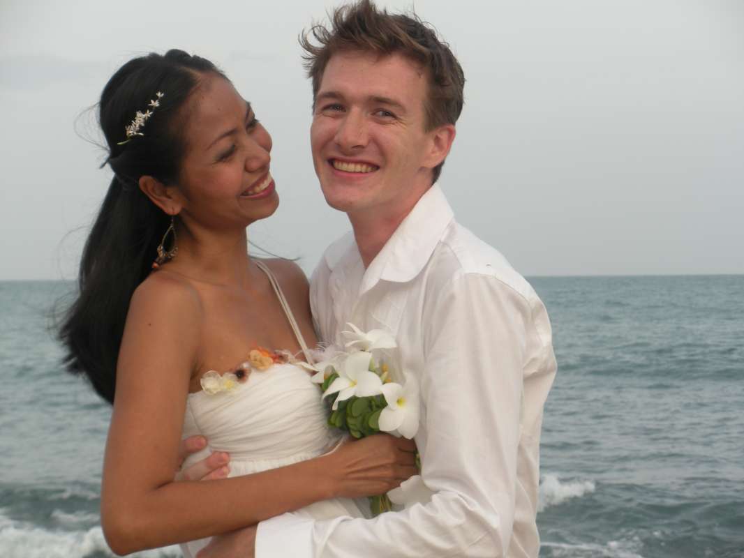 Me and my wife were both registered on your website... met each other... and well yeah got married! <br><br>We started by simply e-mailing and progressed into phone calls which put us in debt! Eventually...